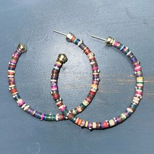 Kendra Scott Reece Hoop Earrings, Neutral Mix